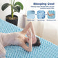Single Memory Foam Mattress Topper 7-Zone Bamboo Cover Breathable