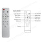 16.5 Ceiling Fan with LED Light 3-Speed Remote Control