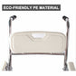 Aluminum Bedside Commode Chair 200kg Mobile Shower Toilet Wheelchair