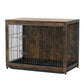 Large Wooden Dog Crate Kennel End Table Nightstand 100x59x74cm
