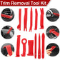 65pcs Car Trim Removal Tool Set Pry Bar Dash Kit