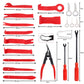 65pcs Car Trim Removal Tool Set Pry Bar Dash Kit