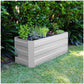 Slimline Garden Bed 120 x 45 x 45cm White