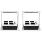 2 x Herb Lamp LED 4 Pot Grower 37 x 22 x 36cm
