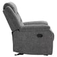 Fabric glider recliner