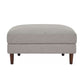 Accent Chair with Storage Ottoman