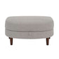 Accent Chair with Storage Ottoman
