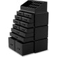 Makeup Cosmetic Organizer Storage with 12 Drawers Display Boxes (Black)