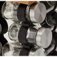 Spice Rack Organizer with 12 Pieces Jars for Kitchen