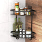 2 Pack Aluminum Adhesive Shower Caddy Corner Shelf Storage Rack for Bathroom