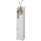 Toilet Paper Holder with Storage, Freestanding Cabinet, Toilet Brush Holder and Toilet Paper Dispenser 20x100x18 cm