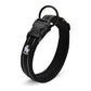 Heavy Duty Reflective Collar Black L