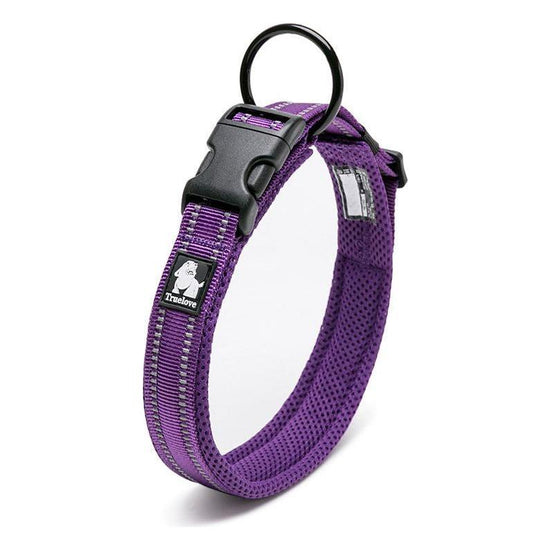 Heavy Duty Reflective Collar Purple 3XL