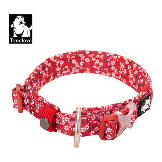Floral Collar Poppy Red L