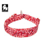 Floral Collar Poppy Red L