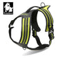 Reflective Heavy Duty Harness Neon Yellow M