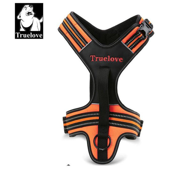 Reflective Heavy Duty Harness Orange L