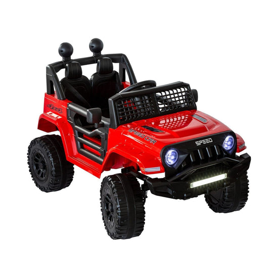 Jeep Inspired Remote Controlled Ride-on Electric Car (Red)