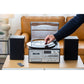 Audio Home Entertainment System (Black) Turntable, CDs, Vinyl, Wireless Streaming & More