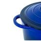 26cm Enamelled Cast Iron French Oven Casserole (4.7L) - Blue