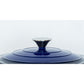 26cm Enamelled Cast Iron French Oven Casserole (4.7L) - Blue
