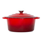 26cm Enamelled Cast Iron French Oven Casserole (4.7L) - Red