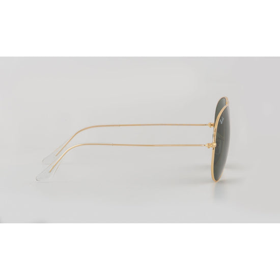 Aviator Large Metal II Sunglasses in Gold and Green