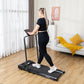 2HP 52cm Walking Pad Treadmill w/ Remote, Foldable Handrail, and Tablet Holder