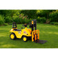 Kids Manual Forklift Ride-On with Working Mast Lift and Pallet