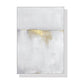 Wall Art 80cmx120cm Abstract gold white single II White Frame Canvas