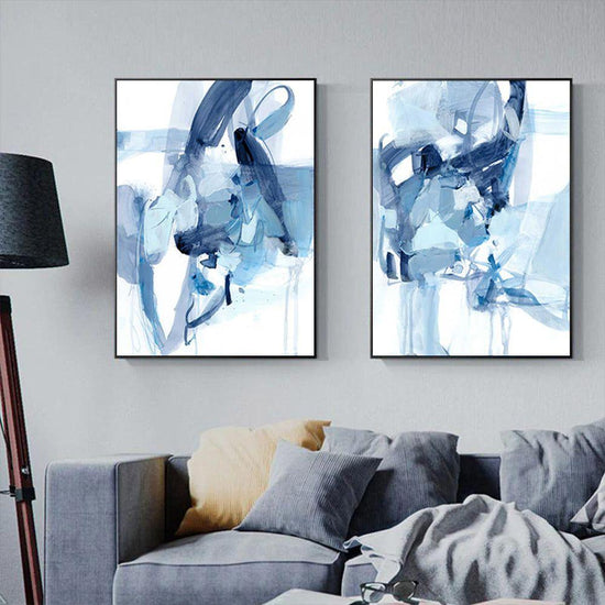 Wall Art 40cmx60cm Saturday Night 2 Sets Black Frame Canvas