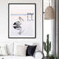 Wall Art 70cmx100cm Pelican Black Frame Canvas