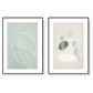 Wall Art 80cmx120cm Abstract body and lines 2 Sets Black Frame Canvas