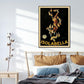 Wall Art 40cmx60cm Isolabella Black Frame Canvas