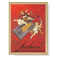 Wall Art 90cmx135cm Milka chocolates by Suchard Gold Frame Canvas