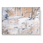 Wall Art 100cmx150cm  Modern Abstract Oil Painting Style White Frame Canvas