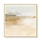 Wall Art 100cmx100cm Atmospheric Edge II Gold Frame Canvas