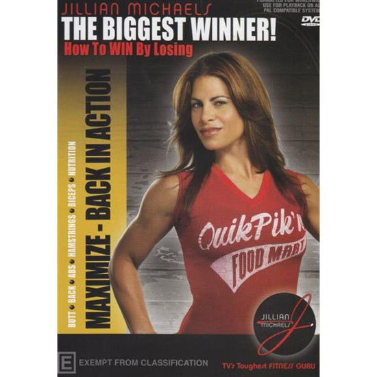 The Biggest Winner - Maximise Back in Action DVD