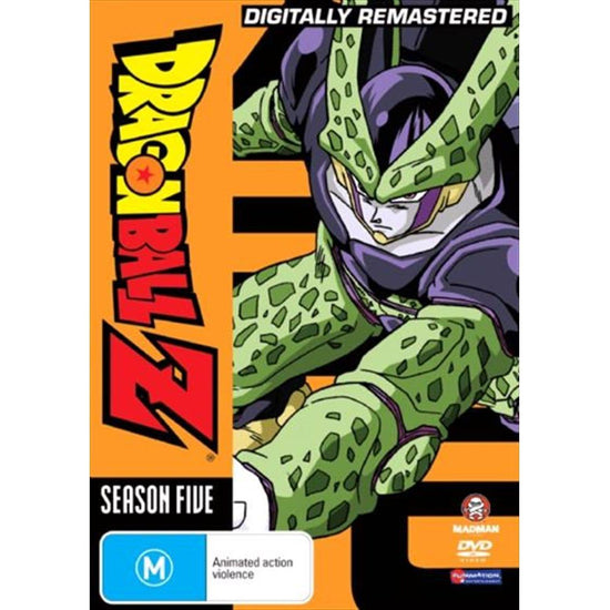 Dragon Ball Z - Season 5 - Remastered - Uncut DVD