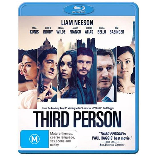 Third Person Blu-ray