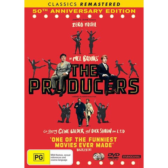 Producers - 50th Anniversary Edition - Remastered, The DVD