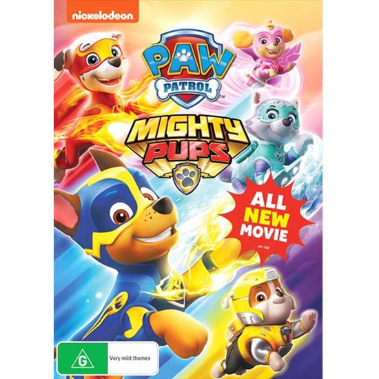 Paw Patrol - Mighty Pups DVD