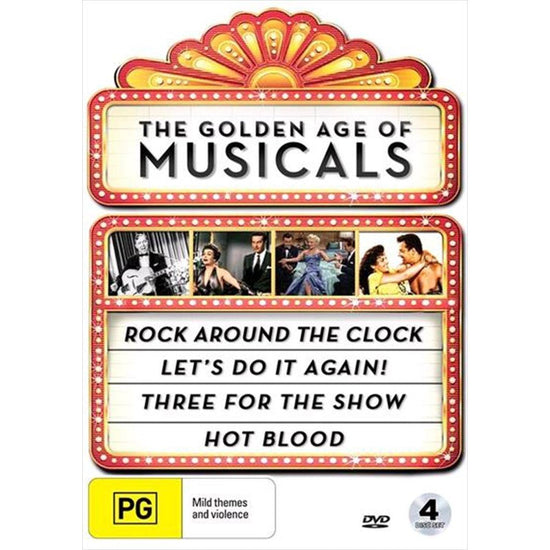 Golden Age Of Musicals Collection DVD