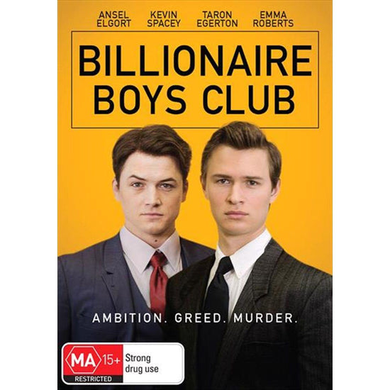 Billionaire Boys Club DVD