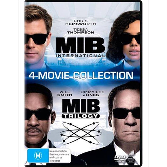 Men In Black / Men In Black II / Men In Black 3 / Men In Black - International | Franchise Pack DVD