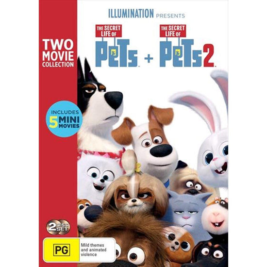 Secret Life Of Pets / The Secret Life Of Pets 2, The DVD