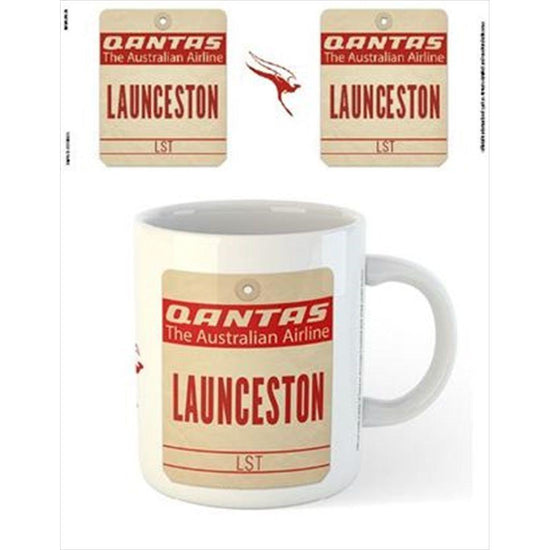 Qantas - Launceston Destinaton Tag Mug