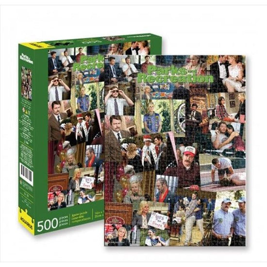 Parks And Recreation Collage 500 Piece Puzzle