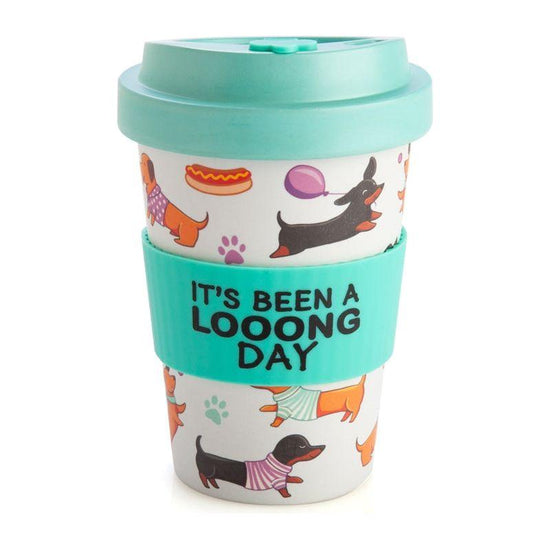 Dachshund Eco To Go Bamboo Cup - It&