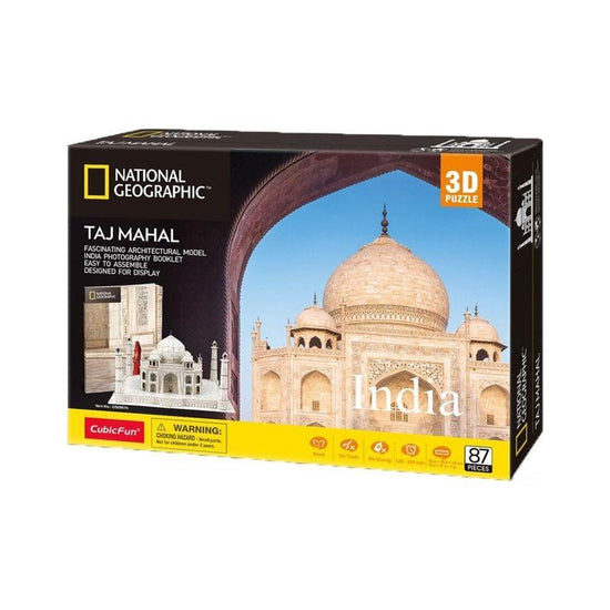 National Geographic - India Taj Mahal 3D Puzzle 87 Piece